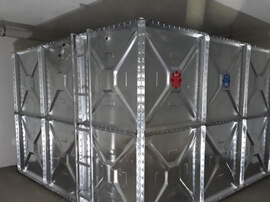 stainless modular water tank