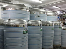 cylindrical water tanks